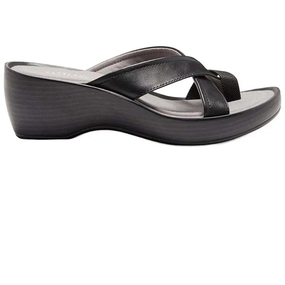 Eastland Willow Slide  Womens Size 8 B Casual Sandals 3672-01 - Picture 1 of 4